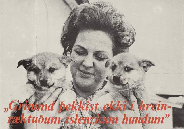 Sigríður Pétursdóttir from Ólafsvellir