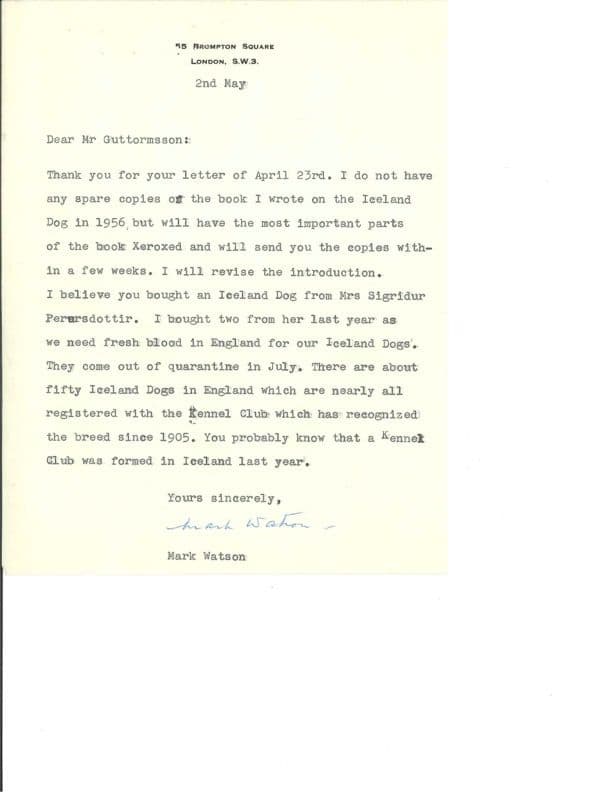 Documents of interest